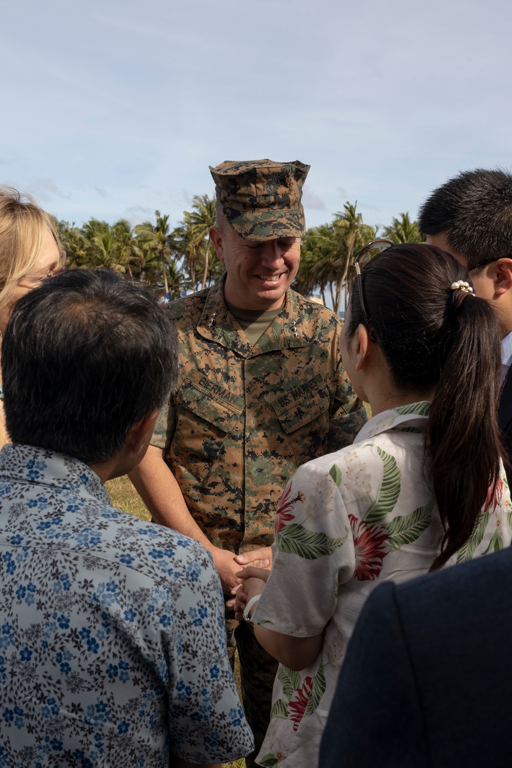 The U.S. Marine Corps reactivates MCB Camp Blaz