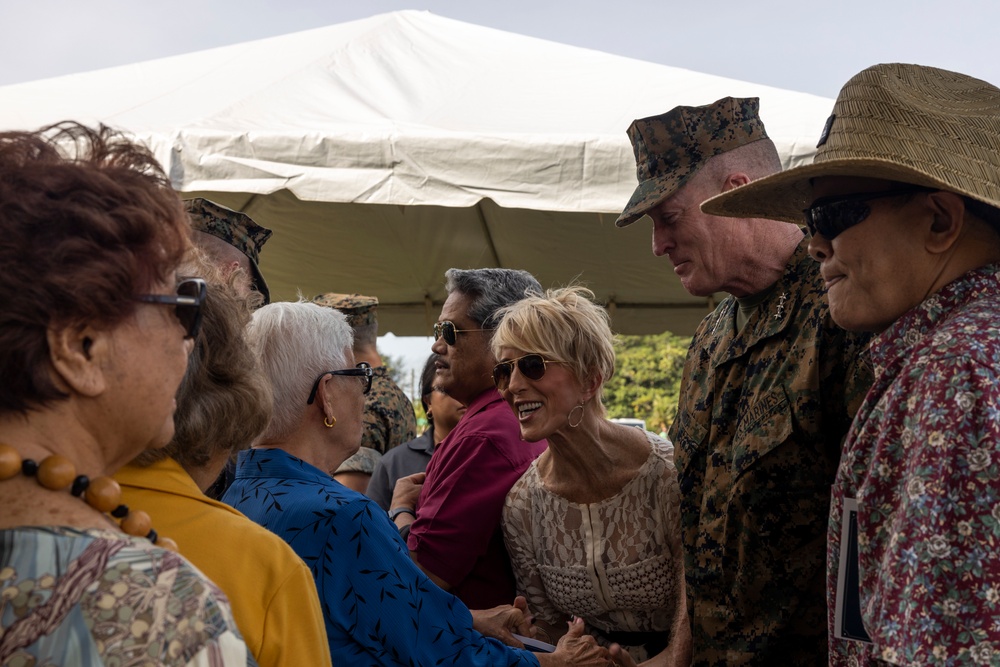 The U.S. Marine Corps reactivates MCB Camp Blaz