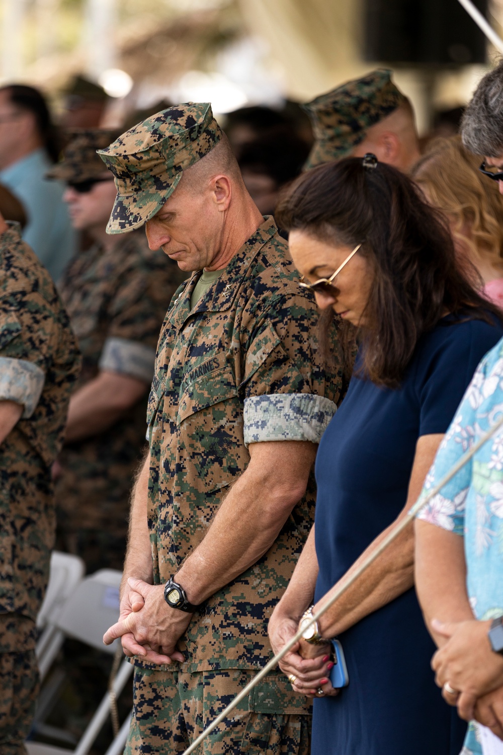 The U.S. Marine Corps reactivates MCB Camp Blaz