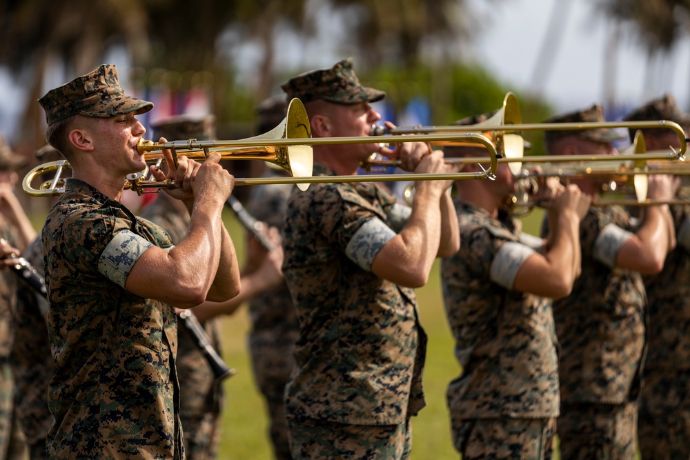 The U.S. Marine Corps reactivates MCB Camp Blaz