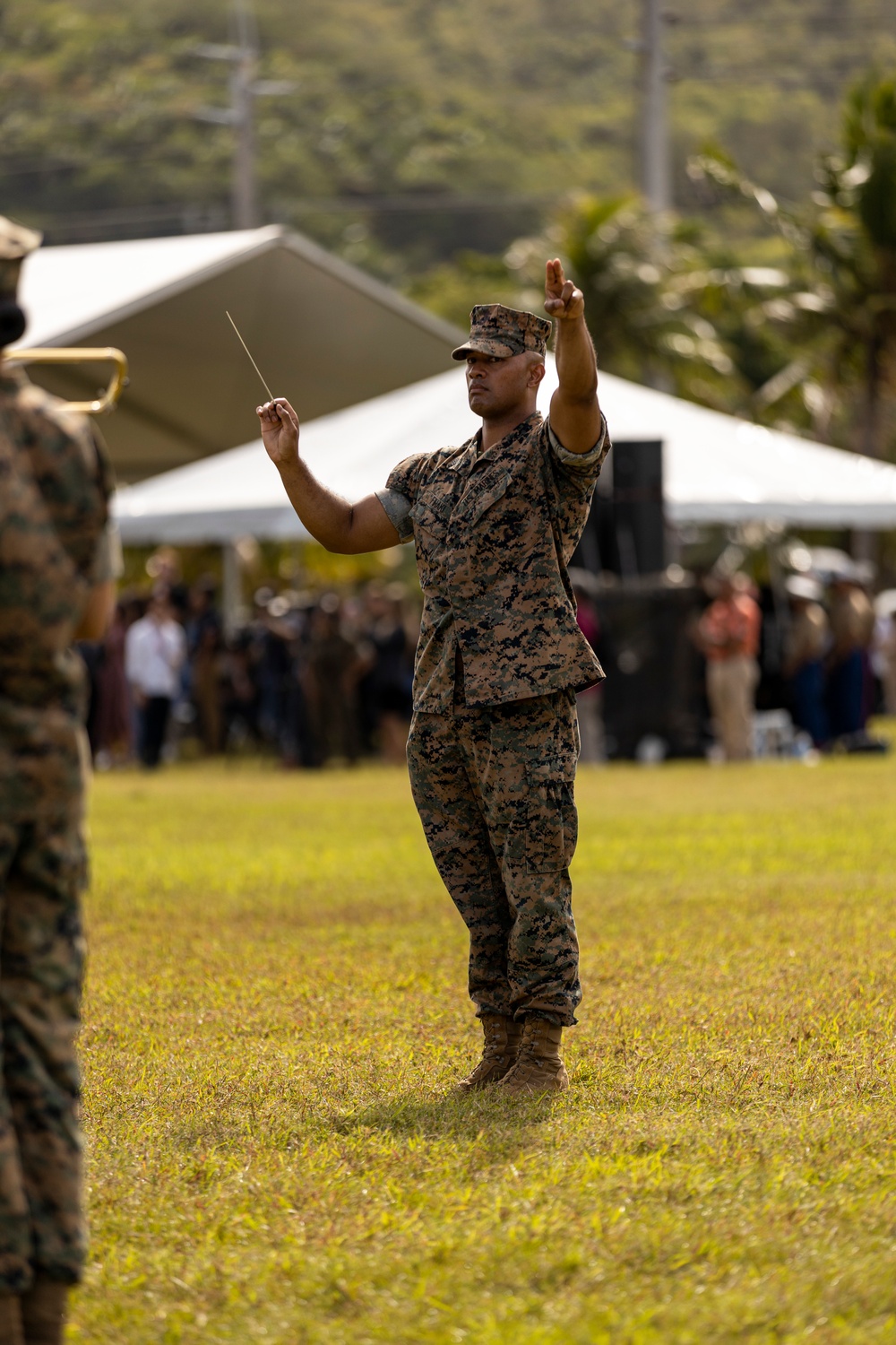 The U.S. Marine Corps reactivates MCB Camp Blaz