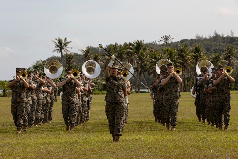 The U.S. Marine Corps reactivates MCB Camp Blaz