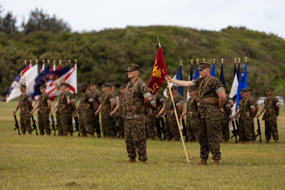 The U.S. Marine Corps reactivates MCB Camp Blaz