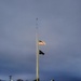 U.S. flag at half-staff at Fort McCoy