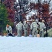 Airmen learn to build Arctic 10-person tents during cold-weather training at Fort McCoy