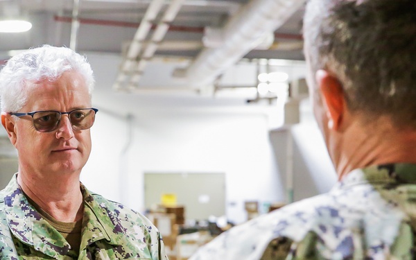 Rear Adm. Stephen Tedford Visits NSWC IHD