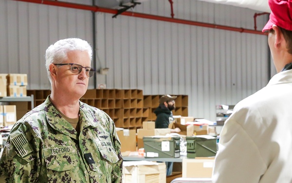 Rear Adm. Stephen Tedford Visits NSWC IHD