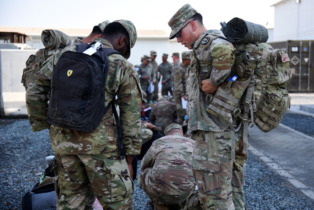Army Redeployment Line