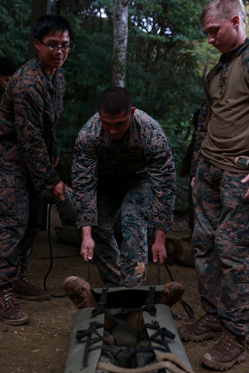 Marines with 3rd Marine Division during Jungle Warfare Training.