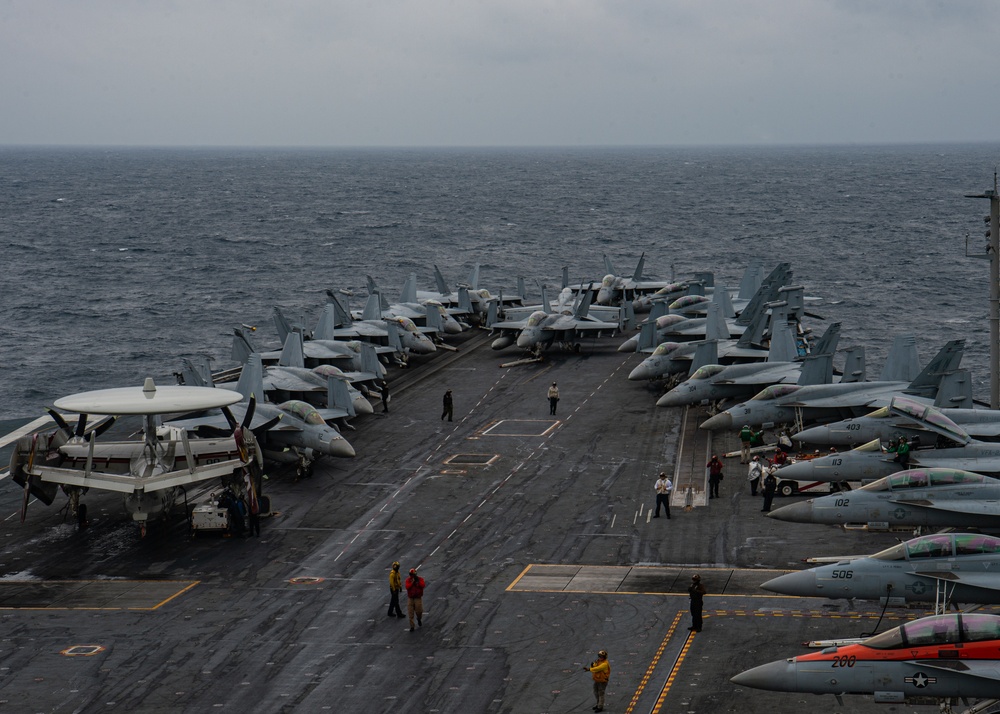 Nimitz Conducts Flight Ops