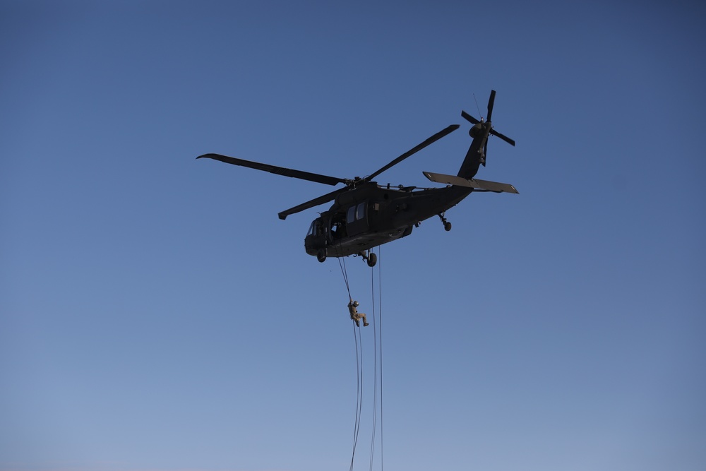 International Air Assault Class Rappels