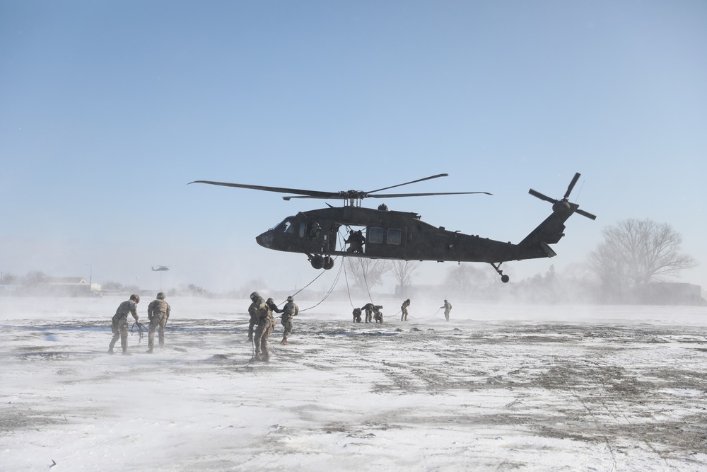 International Air Assault training