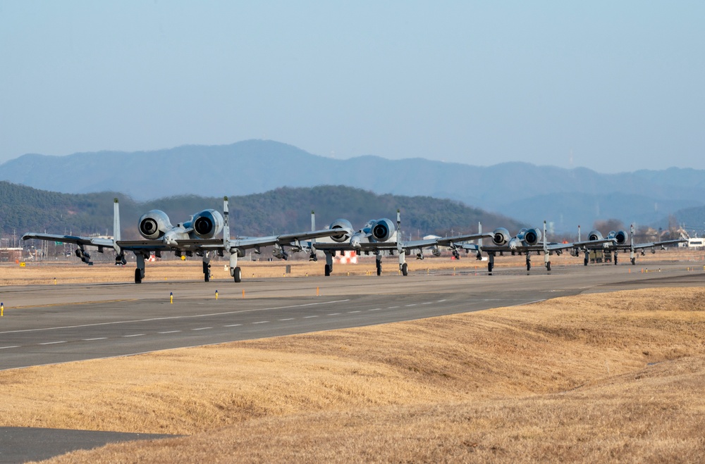 25th Fighter Squadron takes to the Skies