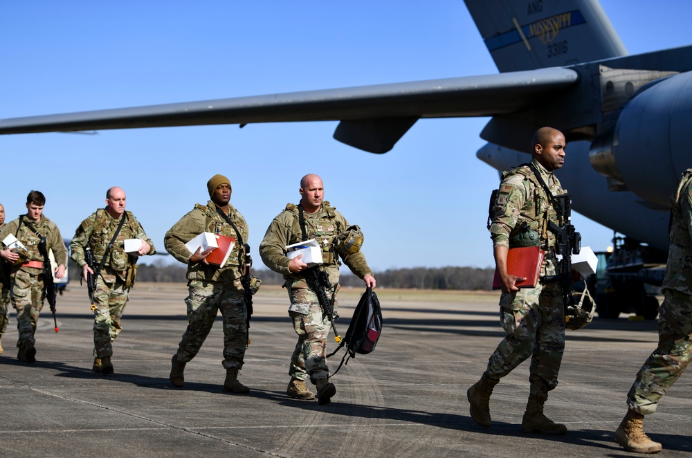 172nd Airlift Wing conducts large-scale readiness exercise