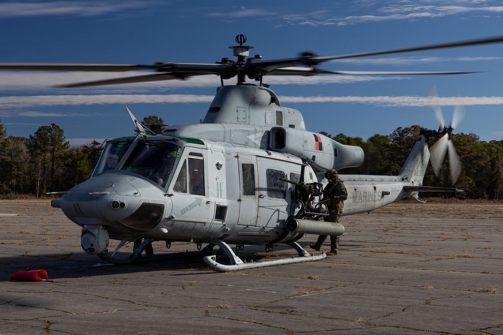 Distributed Aviation Operations Exercise 1 - Close-air support with HMLA-167