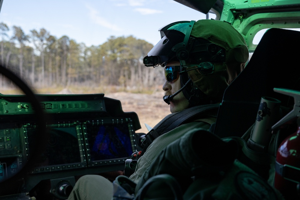 Distributed Aviation Operations Exercise 1: Close-air support with HMLA-167
