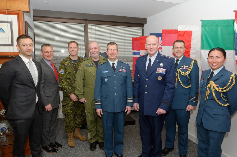 Commander Royal Canadian Air Force visits the F-35 Joint Program Office