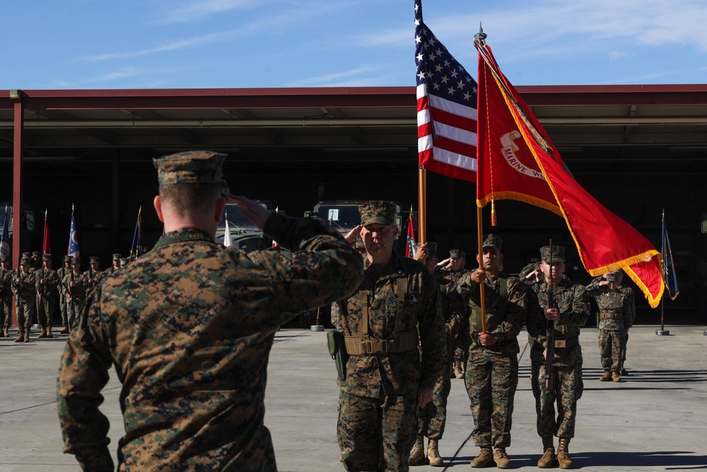 Marine Wing Support Squadron 473 change of command