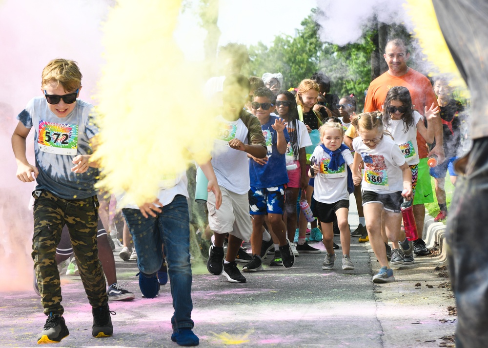 Norfolk MWR Hosts 2022 Run For A Cause Color Run