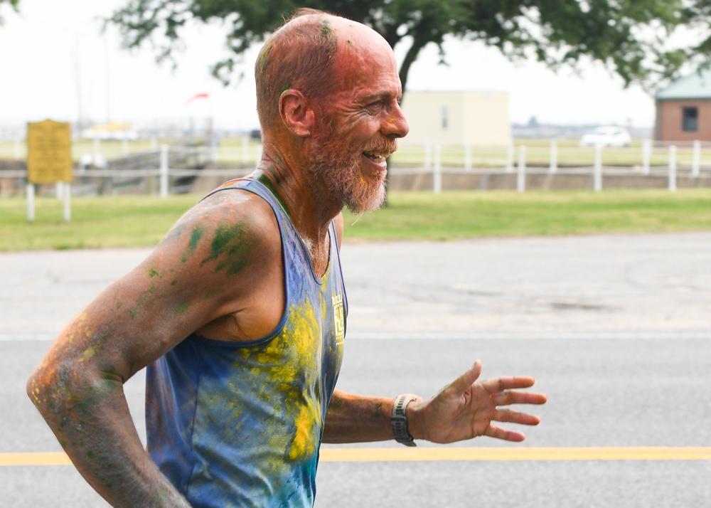 Norfolk MWR Hosts 2022 Run For A Cause Color Run