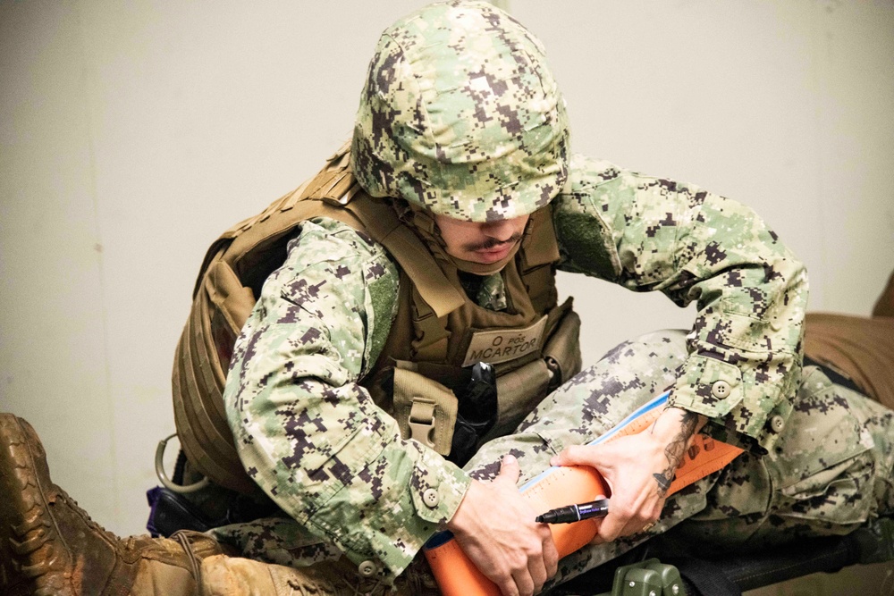 NMCB 133 Conducts a Field Training Exercise