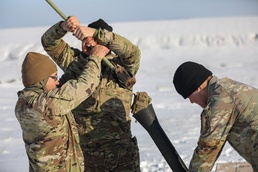 101st Airborne Division Conducts Call for Fire Using RQ-11 Raven