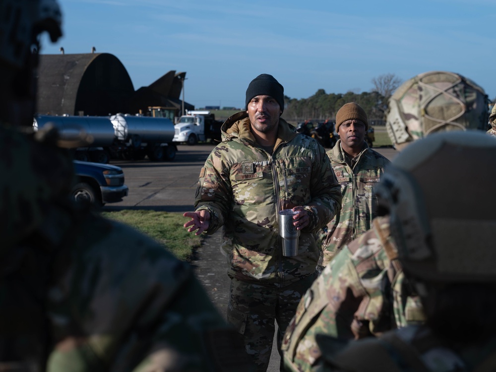 Recapture and recovery training exercise at RAF Lakenheath