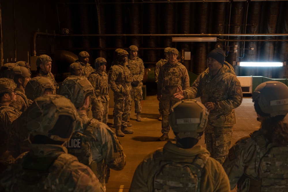 Recapture and recovery training exercise at RAF Lakenheath