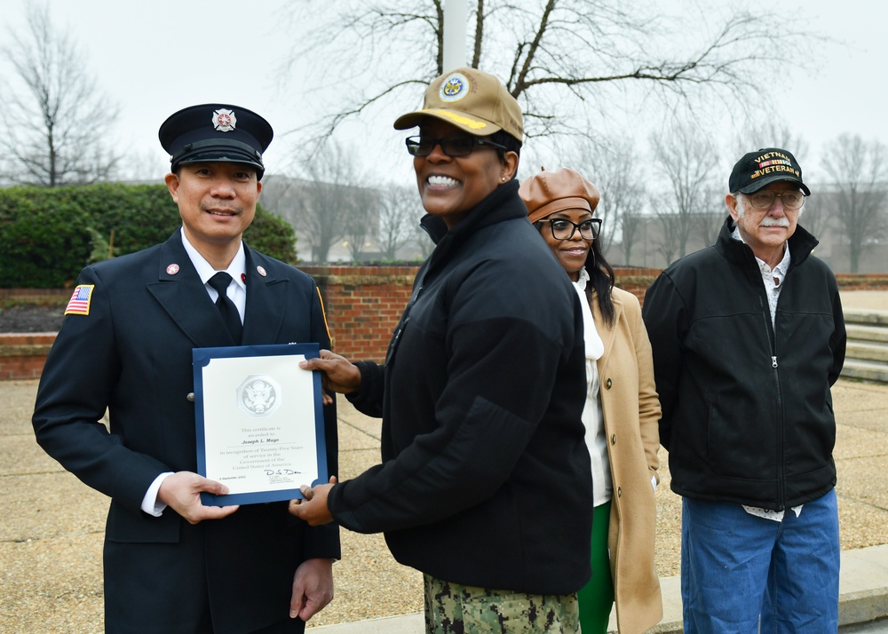 Naval Station Norfolk Employees Recognized at Civilian Awards Ceremony