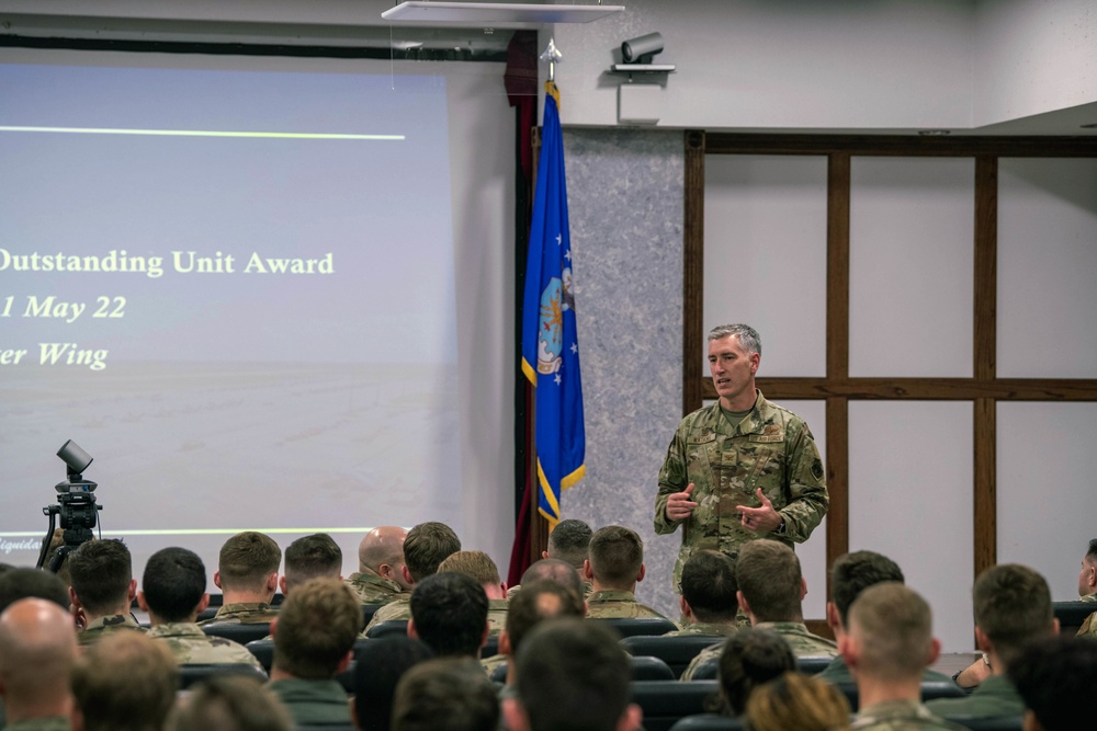 Tyndall AFB holds first Commander's Call