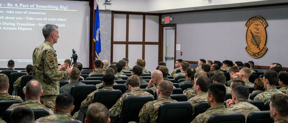Tyndall AFB holds first Commander's Call
