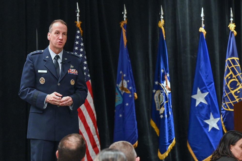 Morris delivers State of AFLCMC address