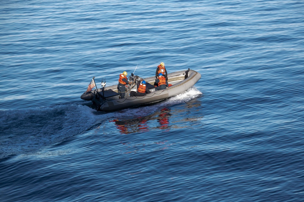 Tripoli conducts boat ops