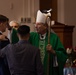 Bishop Richard Spencer visits MCAS Beaufort chapel