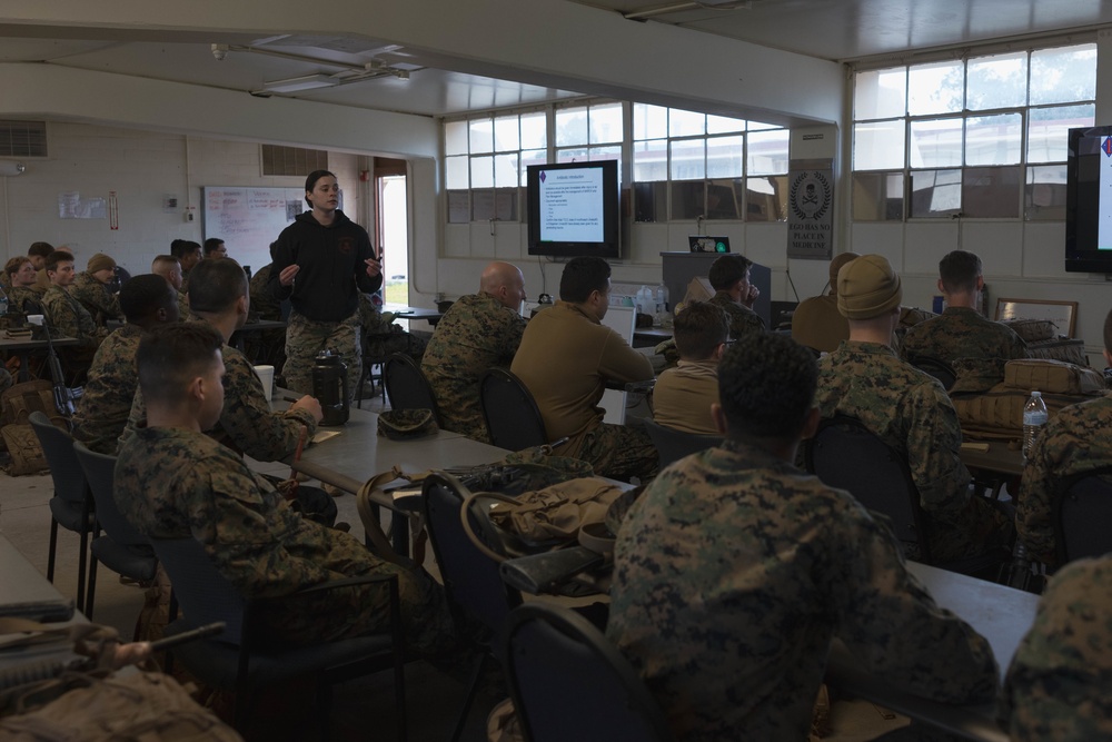 Division Marines, sailors train to provide casualty care