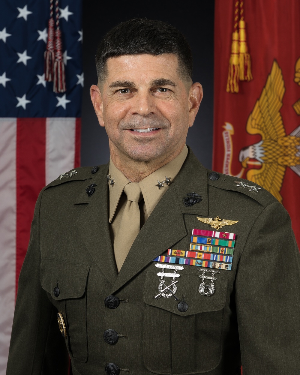 Official Portrait: U.S. Marine Corps Major General John F. Kelliher III