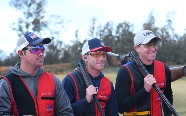 Fort Benning Soldiers Help Team USA Secure World Cup Gold Medal in Men's Skeet