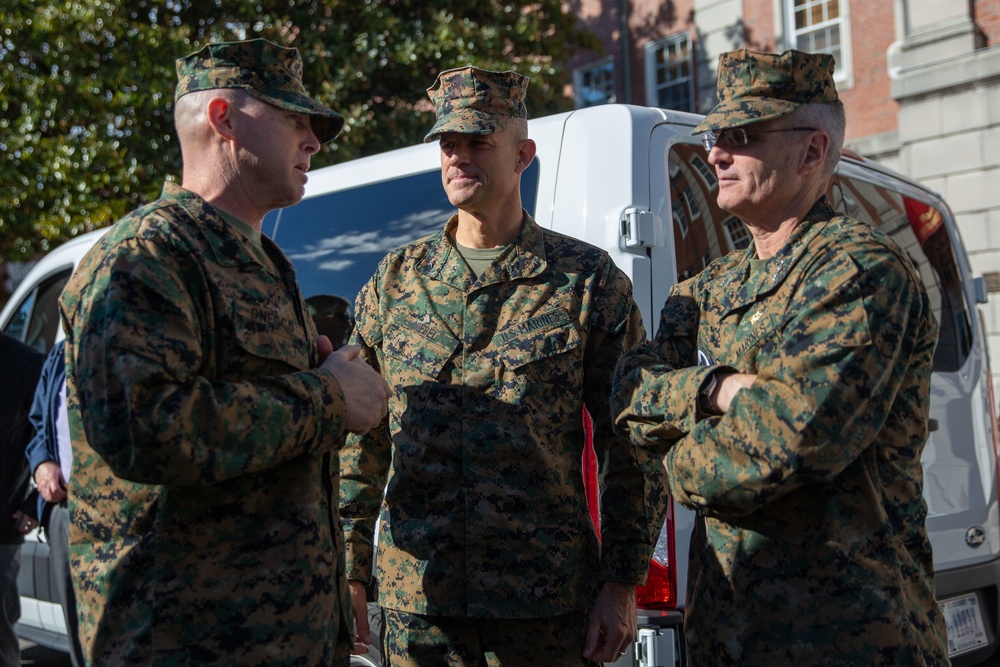 Deputy Commandant for Programs and Resources Visits MCB Camp Lejeune