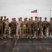 Expeditionary Warfare School students visit USS Arlington for ship familiarization