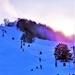 Sunset at Fort McCoy's Whitetail Ridge Ski Area