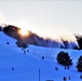 Sunset at Fort McCoy's Whitetail Ridge Ski Area