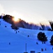 Sunset at Fort McCoy's Whitetail Ridge Ski Area