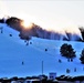 Sunset at Fort McCoy's Whitetail Ridge Ski Area