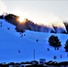 Sunset at Fort McCoy's Whitetail Ridge Ski Area