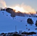 Sunset at Fort McCoy's Whitetail Ridge Ski Area