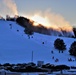 Sunset at Fort McCoy's Whitetail Ridge Ski Area