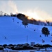 Sunset at Fort McCoy's Whitetail Ridge Ski Area