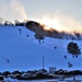 Sunset at Fort McCoy's Whitetail Ridge Ski Area