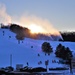 Sunset at Fort McCoy's Whitetail Ridge Ski Area