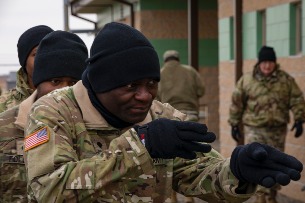 1st Infantry Division hold UMT force protection training